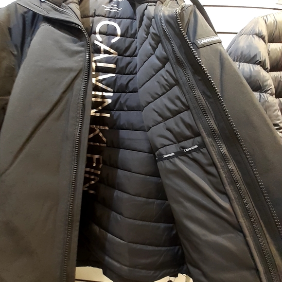 Men's Calvin Klein 3 in 1 W/S jacket size LARGE - Picture 3 of 6